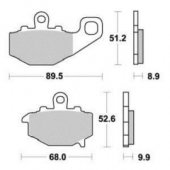 Колодки тормозные Braking BR 775SM1