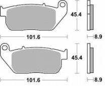 Колодки тормозные Braking BR 900CM77