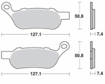 Колодки тормозные Braking BR 944CM88