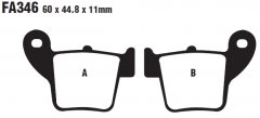 Колодки тормозные EBC FA346R