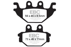 Колодки тормозные дисковые EBC FA377