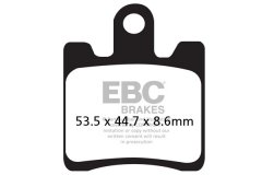 Колодки тормозные дисковые EBC SFA283/4HH