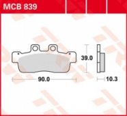 Колодки тормозные дисковые LUCAS MCB839