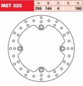 Диск тормозной LUCAS MST325