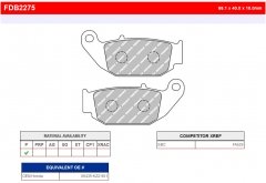 Колодки тормозные дисковые FERODO FDB2275P