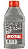 Тормозная жидкость Motul DOT 3&4 Brake Fluid 0.5l
