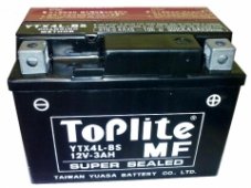 Аккумулятор Toplite YTX4L-BS