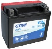 Аккумулятор EXIDE YTX12-BS(10А*ч-150А)
