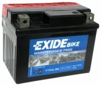 Аккумулятор EXIDE YTX4L-BS(3А*ч-50А)