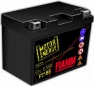 Мотоакумулятор FIAMM FT7-BS 12В, 6,5 Ач, 180А