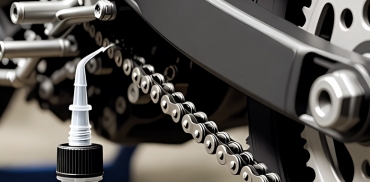 Смазка и уход за цепью мотоцикла