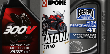 Сравнение моторных масел для мотоцикла: Motul vs Ipone vs Bel Ray