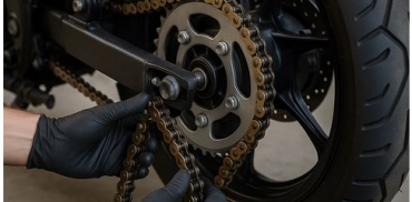 Инструкция: замена цепи и звезд на байке