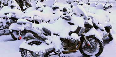 Зимнее хранение мотоцикла