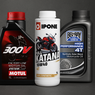 Сравнение моторных масел для мотоцикла: Motul vs Ipone vs Bel Ray