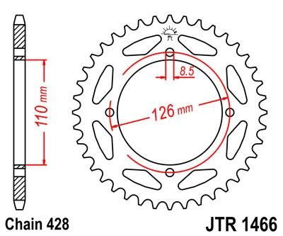 Звезда задняя JT Sprockets JTR1466.46