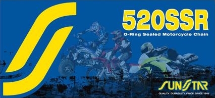 Цепь приводная SunStar SS 520SSR - 114 звеньев
