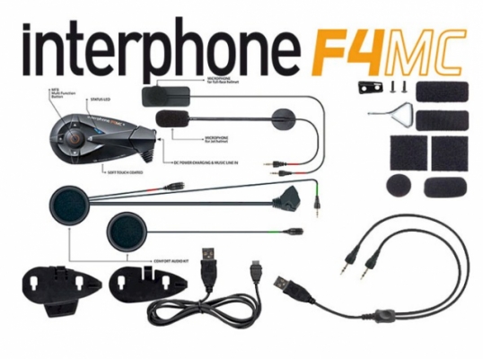 Мотогарнитура Interphone F4MC