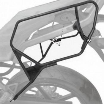 Крепление сумок боковых GIVI Easylock EX250R Ninja 08-12
