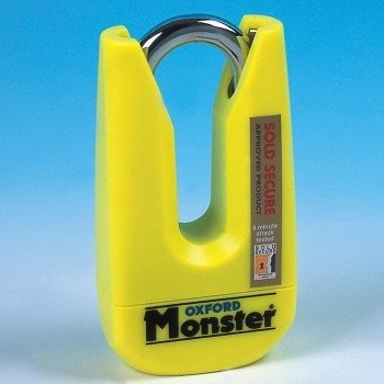 Замок на диск Oxford Monster Yellow