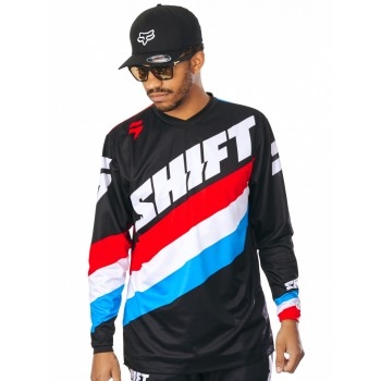Мотоджерси Shift Whit3 Tarmac Jersey Black L 2017 Мотоджерси Shift Whit3 Tarmac Jersey Black L 2017