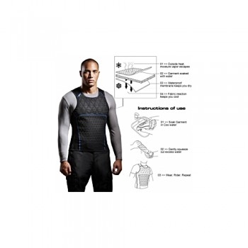 Жилет-кондиционер REVIT Cooling Vest Liquid Black 3XL