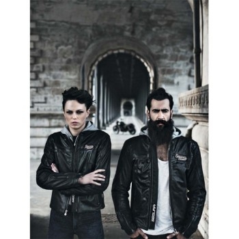 Мотокуртка кожаная Segura Style Black L