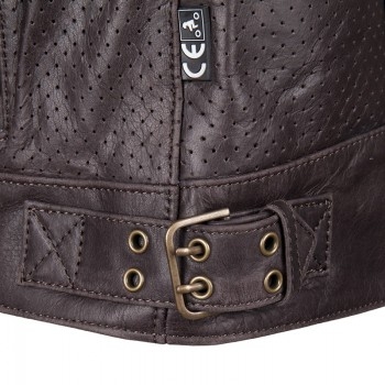 Мотокуртка кожаная Segura Iron Black M