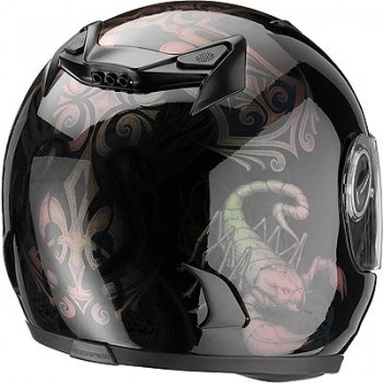 Мотошлем Scorpion Exo-750 Air Scorpion Black-Chameleon L
