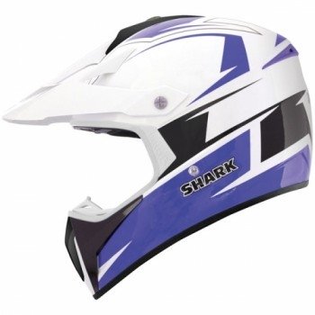 Мотошлем Shark SXR Ace White-Blue-Black S