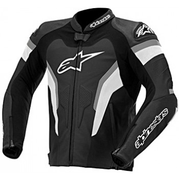 Мотокуртка кожаная Alpinestars Gp Pro Black-Anthracite 56