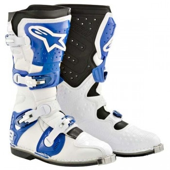 Мотоботы Alpinestars TECH 8 BLACK-BLUE-WHITE 11