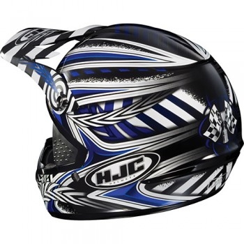 Мотошлем HJC CSMX Charge MC2 Black-Blue-White L
