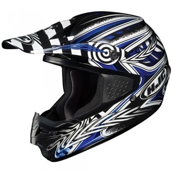 Мотошлем HJC CSMX Charge MC2 Black-Blue-White L