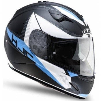 Мотошлем HJC TR1 REVOLT MC2F Black-Blue-White XL