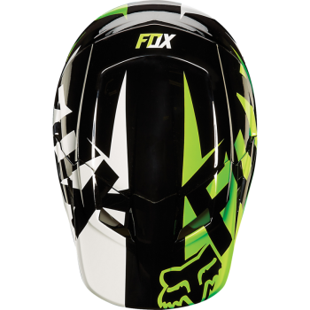 Мотошлем FOX V1 Race Black-Green M