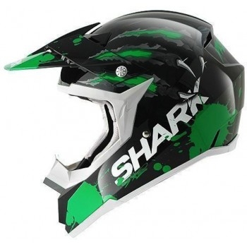 Мотошлем Shark SX2 Predator Green-Black S Мотошлем Shark SX2 Predator Green-Black S