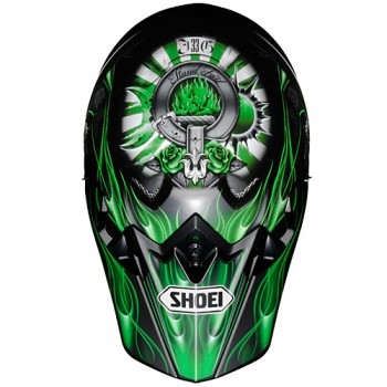 Мотошлем Shoei VFX-W Grant Black-Green XS