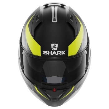 Мотошлем Shark Evo-One Krono Black-Grey-Yellow Matt XL