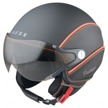 Mотошлем Nexx X60 Vintage Soft Black-Orange 2XL