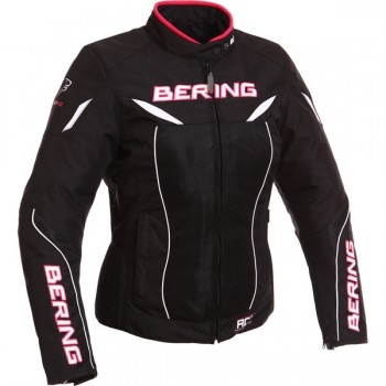 Мотокуртка женская Bering Kwerk Black-Pink T0