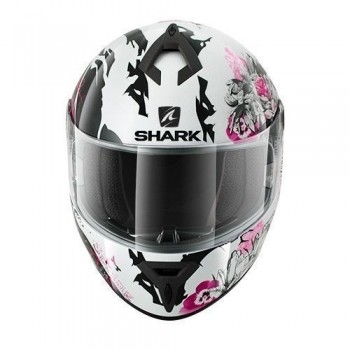 Мотошлем Shark S600 Season Black-White-Pink XS