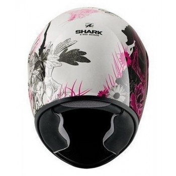 Мотошлем Shark S600 Season Black-White-Pink XS