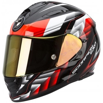 Мотошлем Scorpion Exo-510 Air Scale Black-Neon-Red L