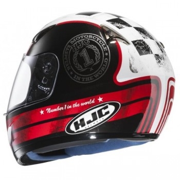 Мотошлем HJC CS-14 Chek 71 MC1 Black-Red S