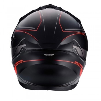 Мотошлем Scorpion ADX-1 Anima Matt Black-Rred 2XL