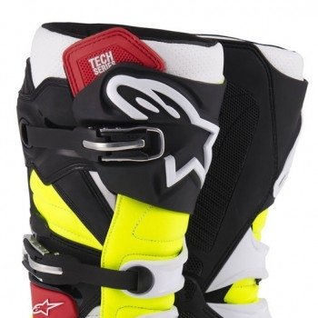 Мотоботы Alpinestars Tech 7 Black-Red-Yellow 43 (9)