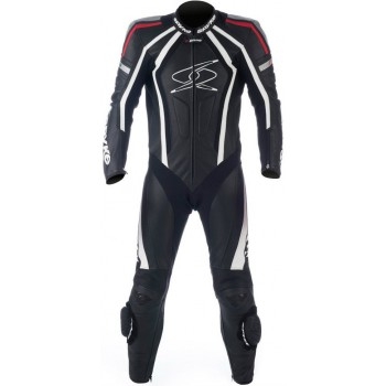 Мотокомбинезон Spyke Blinker Rac Leather Black-White 46