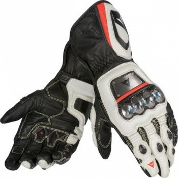 Мотоперчатки кожаные Dainese Full Metal D1 Black-White-Red S