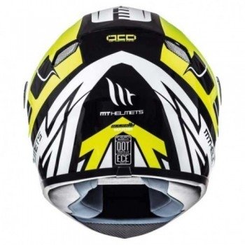 Мотошлем MT Mugello Maker Black-Fluo Yellow XS